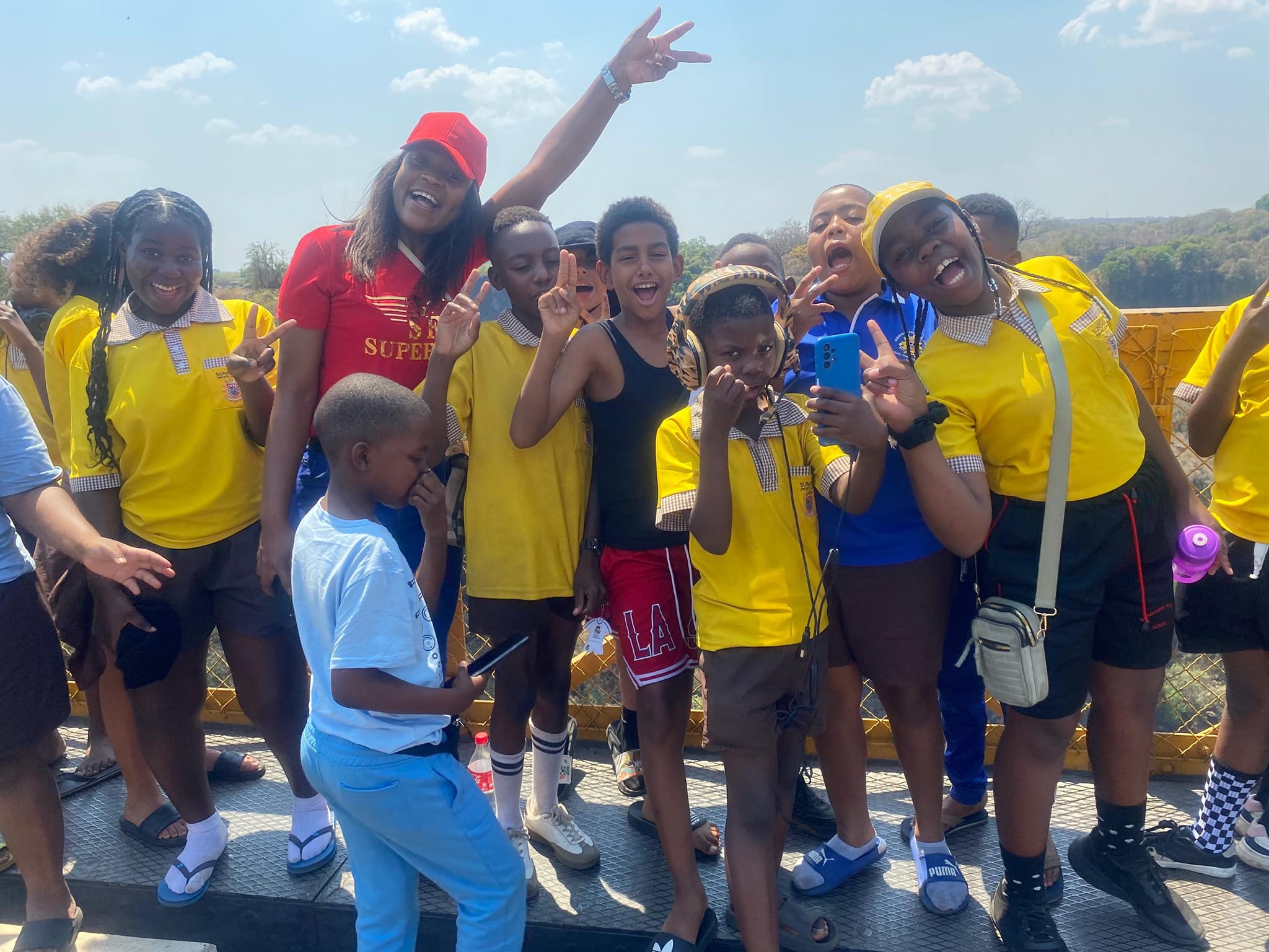 Learners enjoying an organised outing