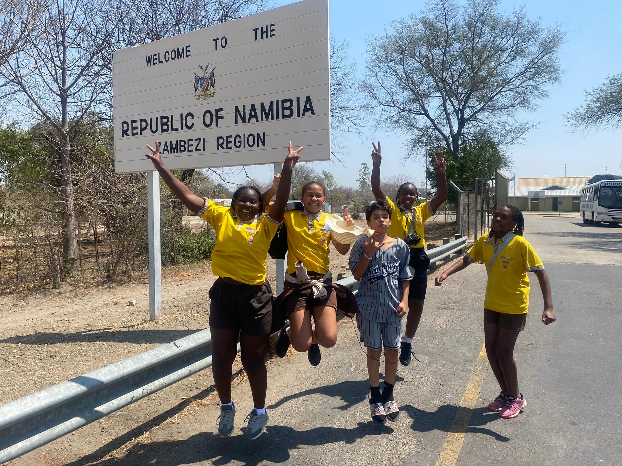 Sunshine learners on a school trip